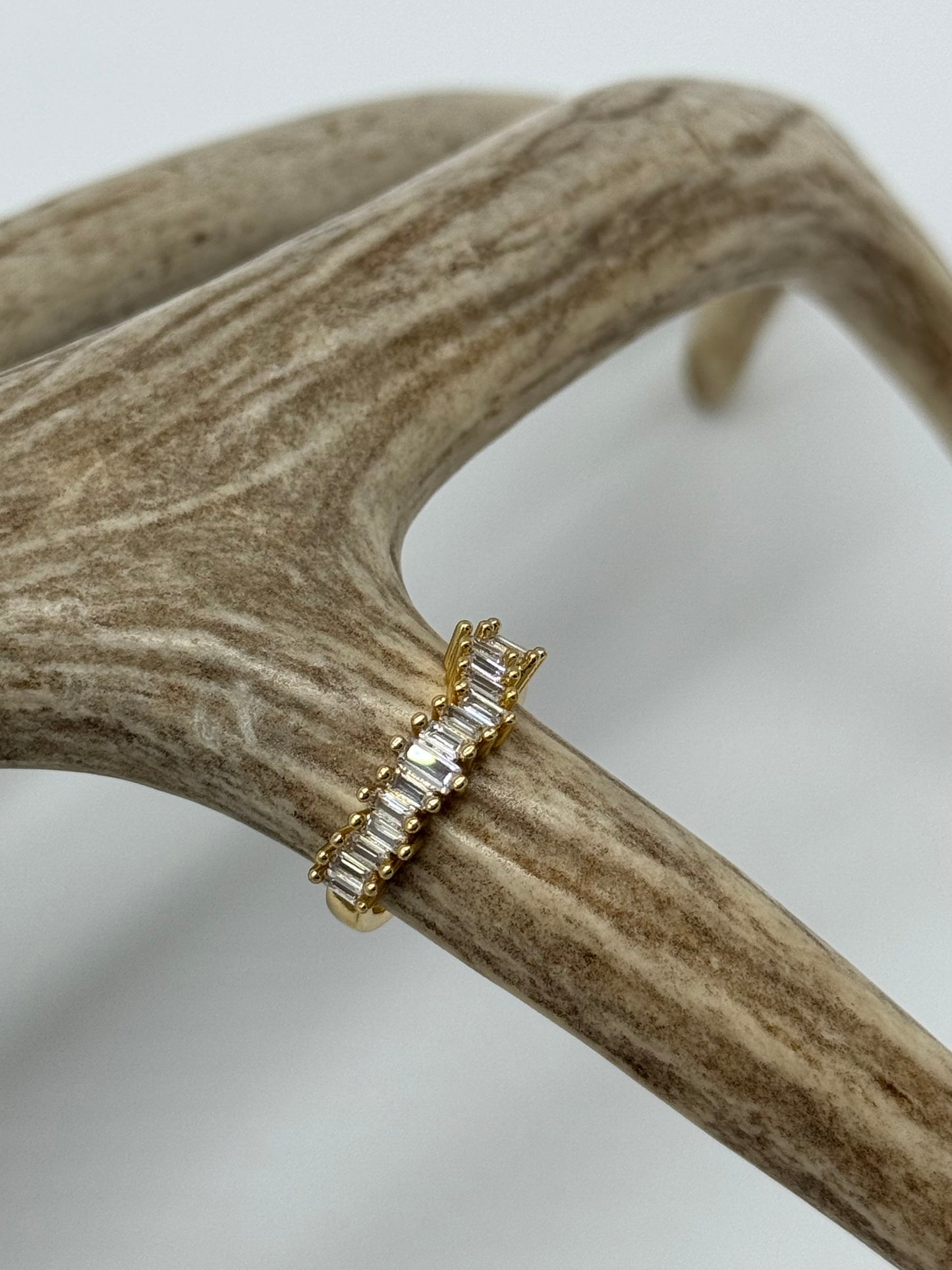 Anillo Baguette Irregular