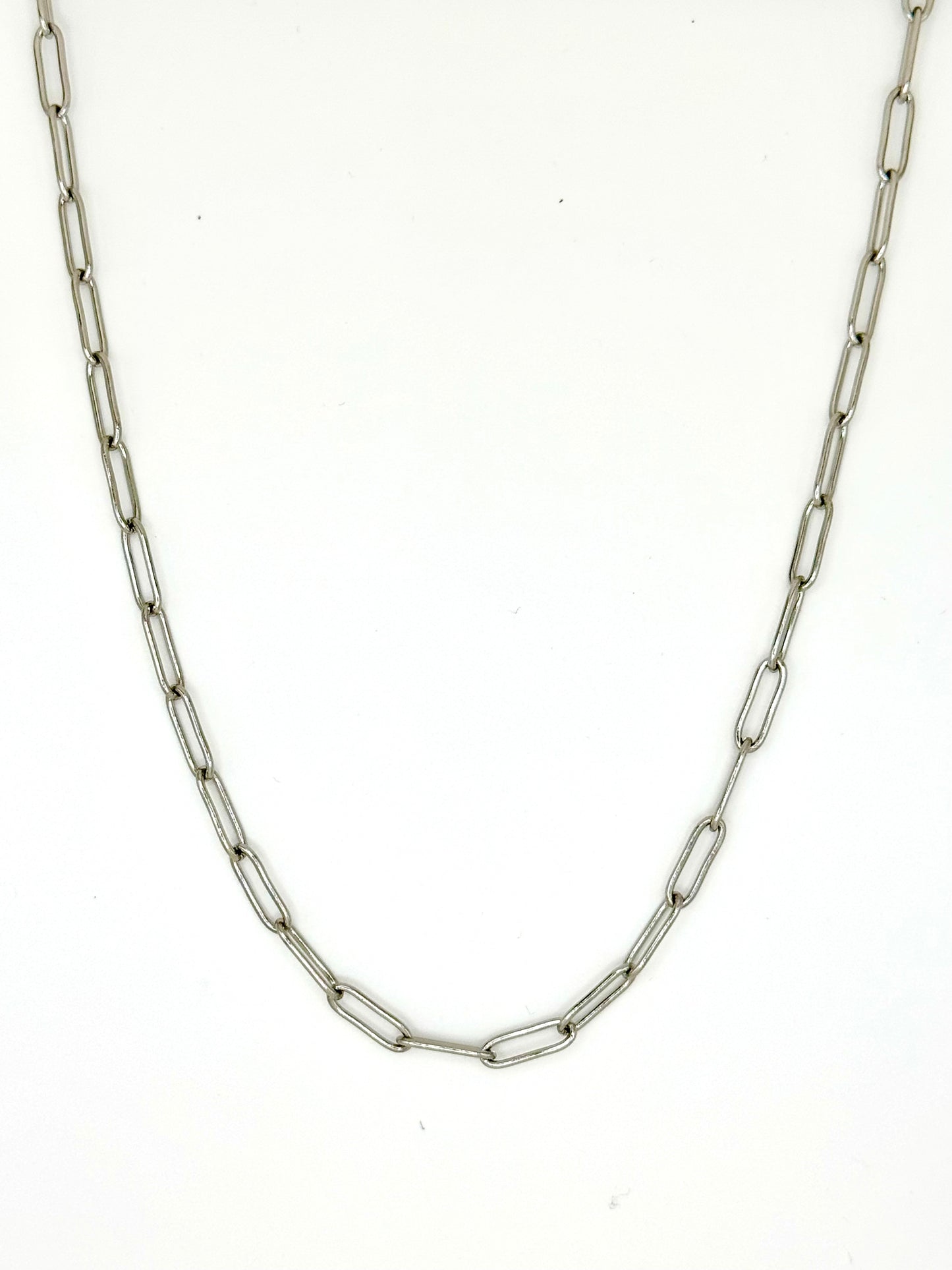 Cadena Eslabon 10mm Acero PLATA