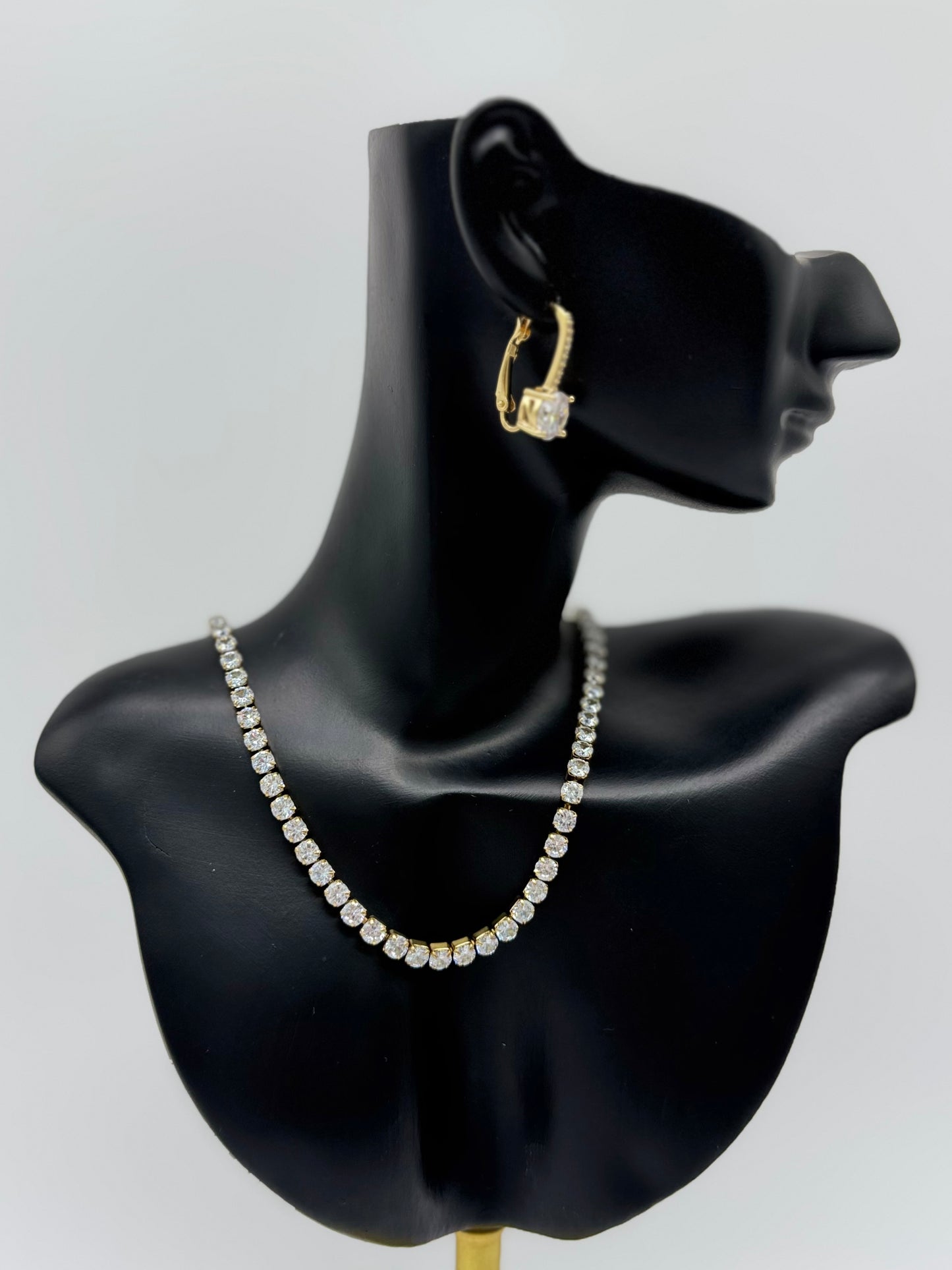 Gargantilla Cristal Acero