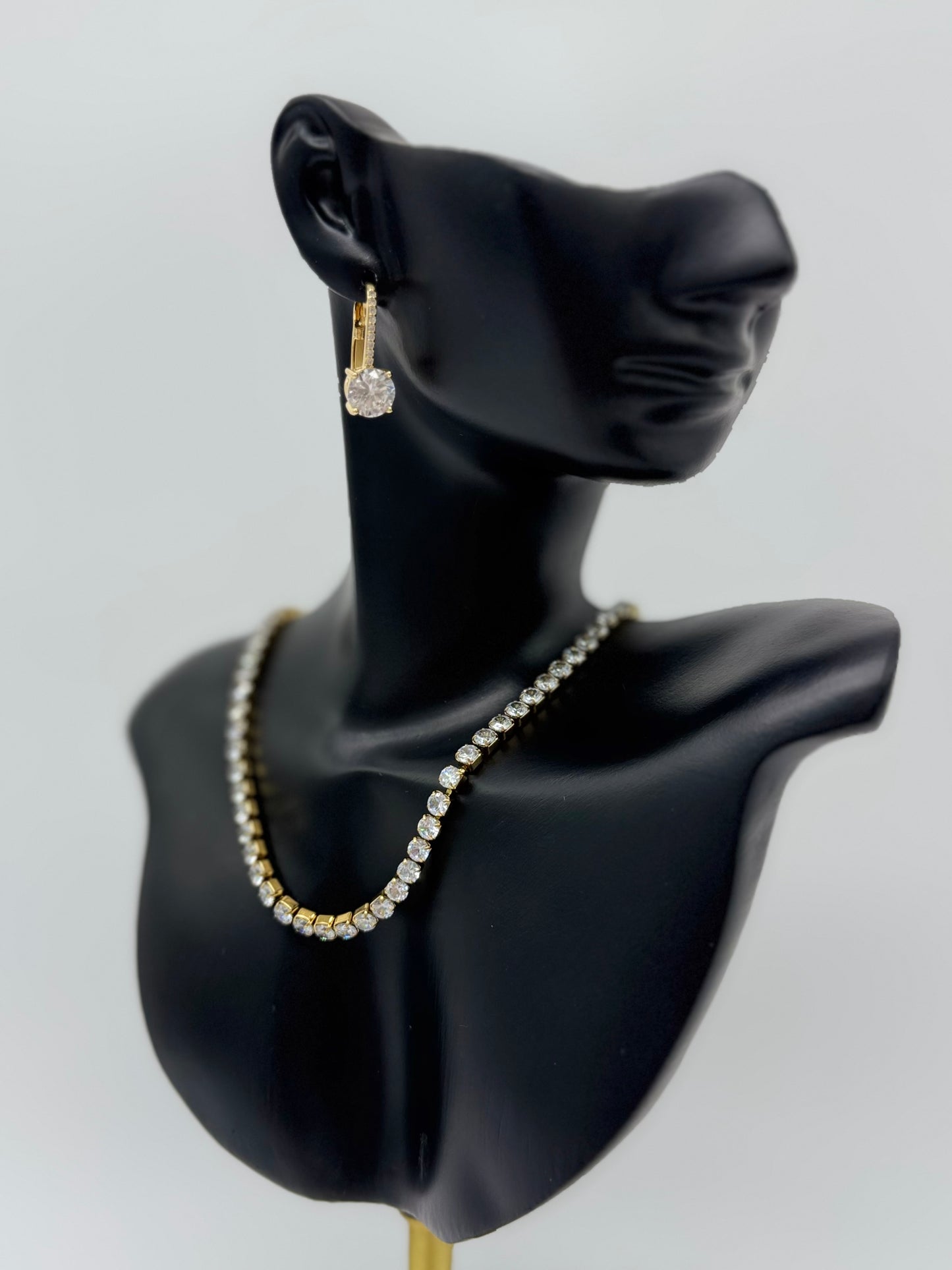 Gargantilla Cristal Acero