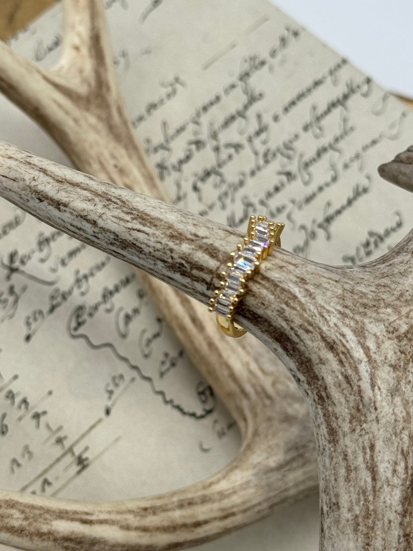 Anillo Baguette Irregular