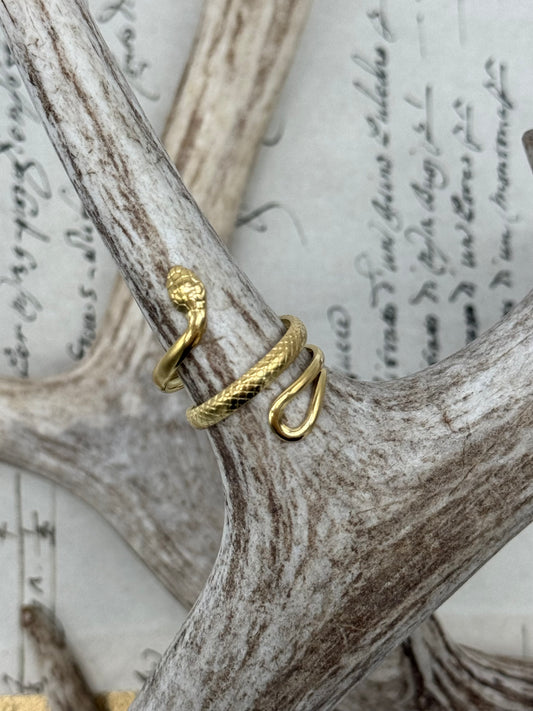 Adjustable Snake Ring Stainless Steel