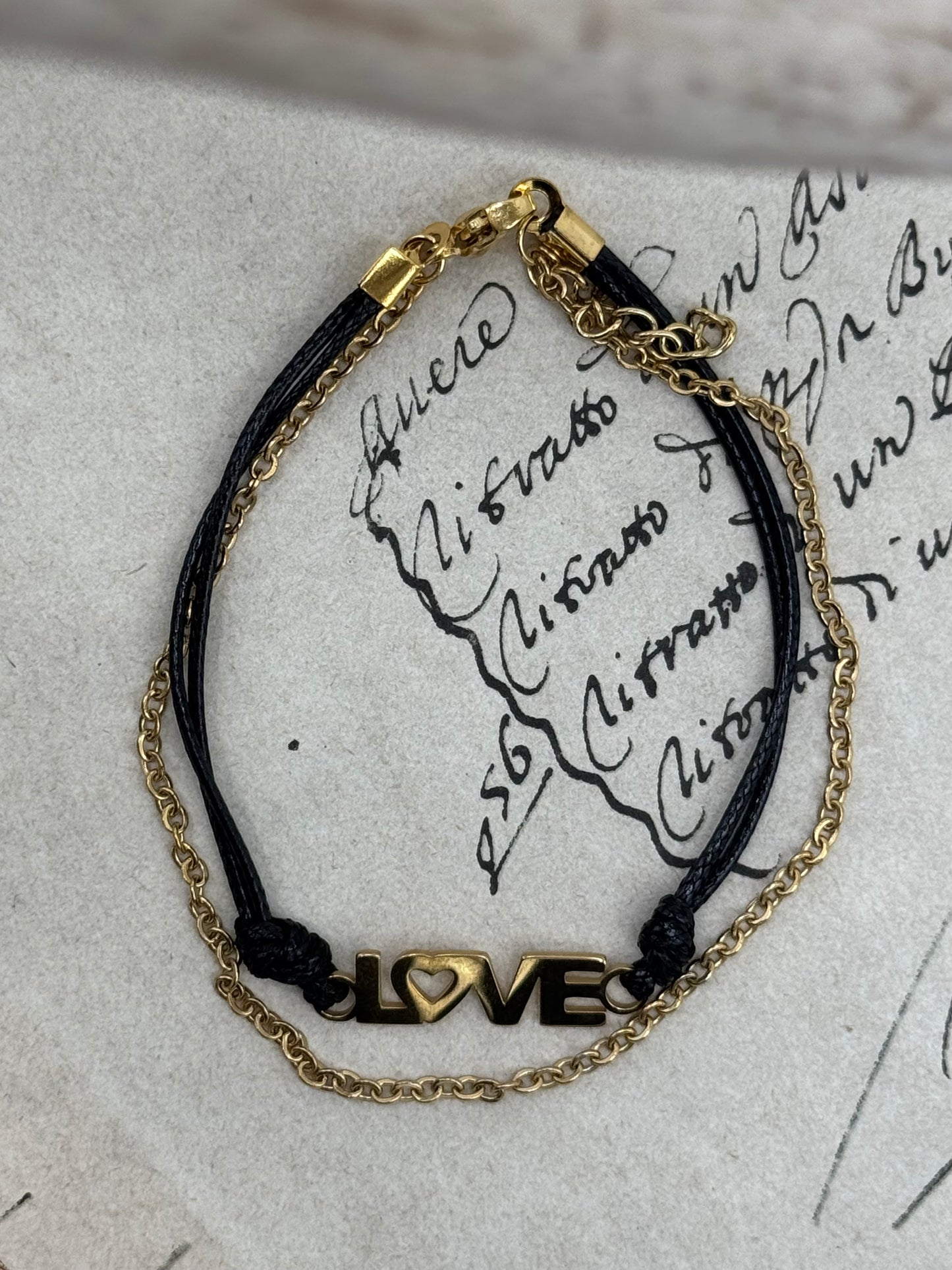 Pulsera De Acero Inoxidable Love