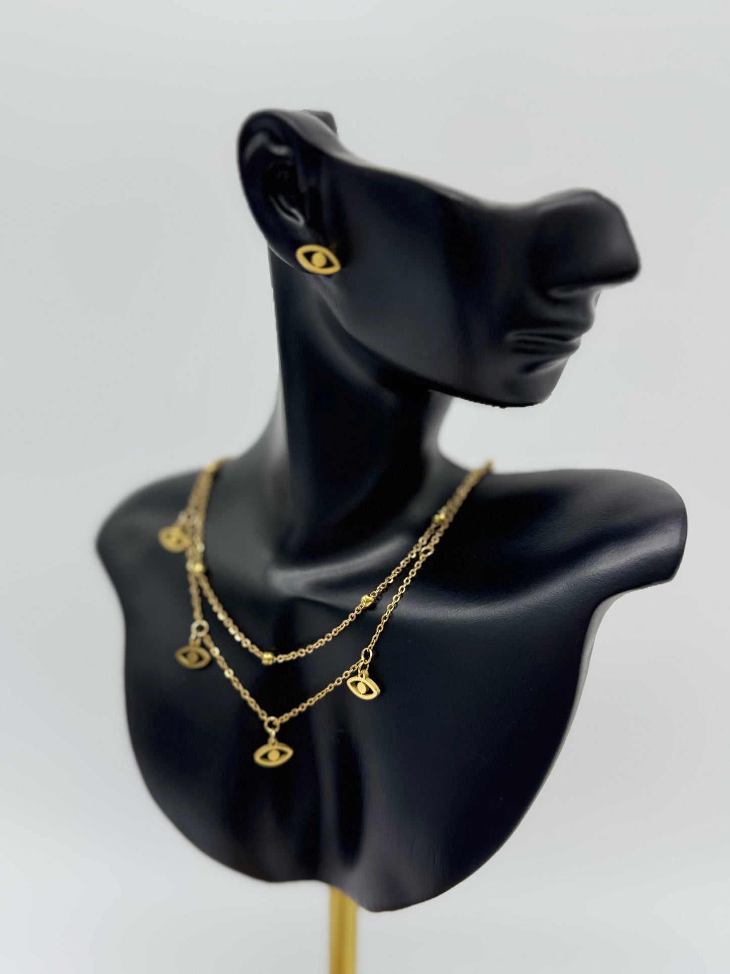 Juego De Acero Inoxidable Ojitos