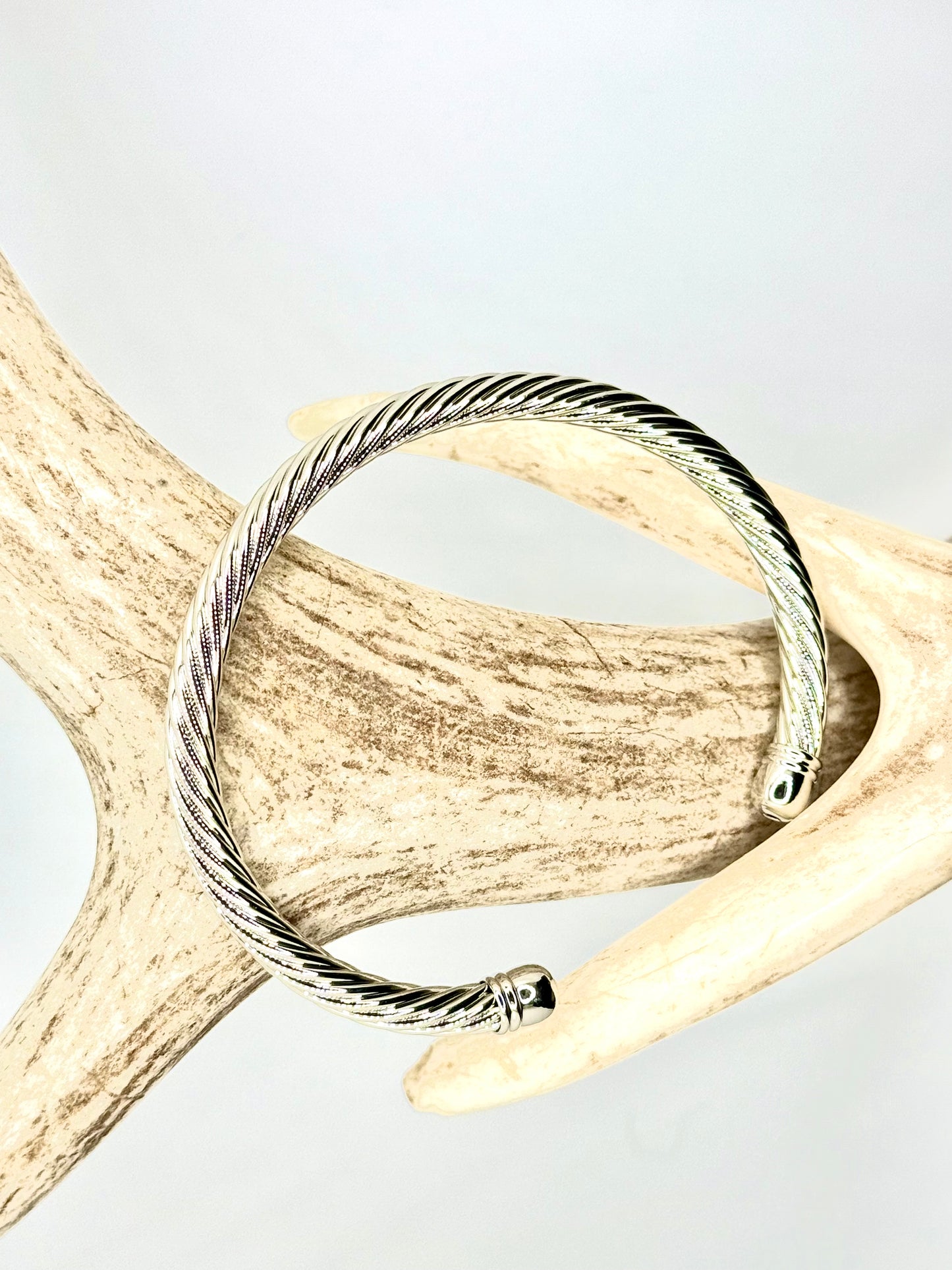 Retro Twist Bracelet SILVER