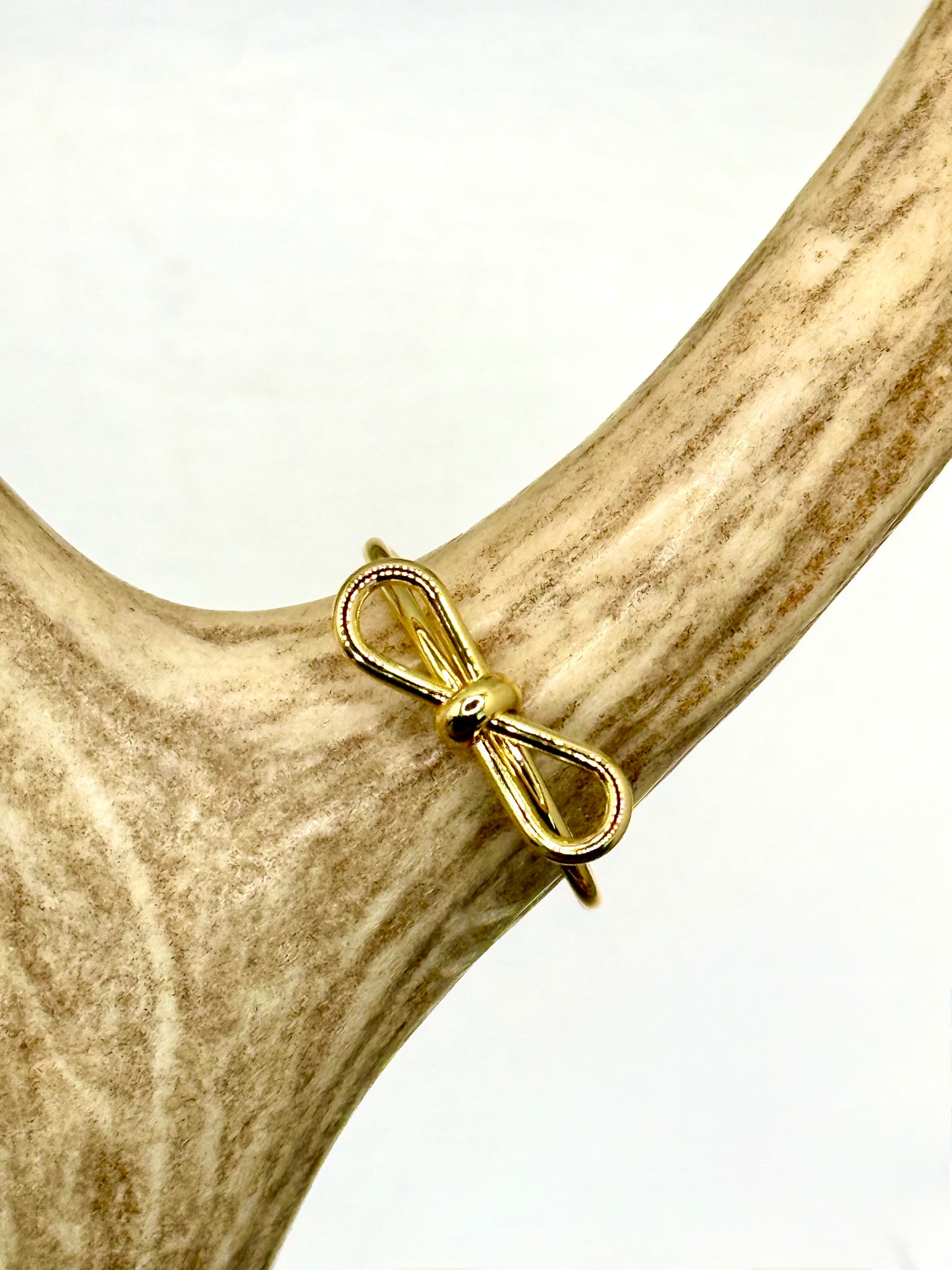 Golden Bow Ring