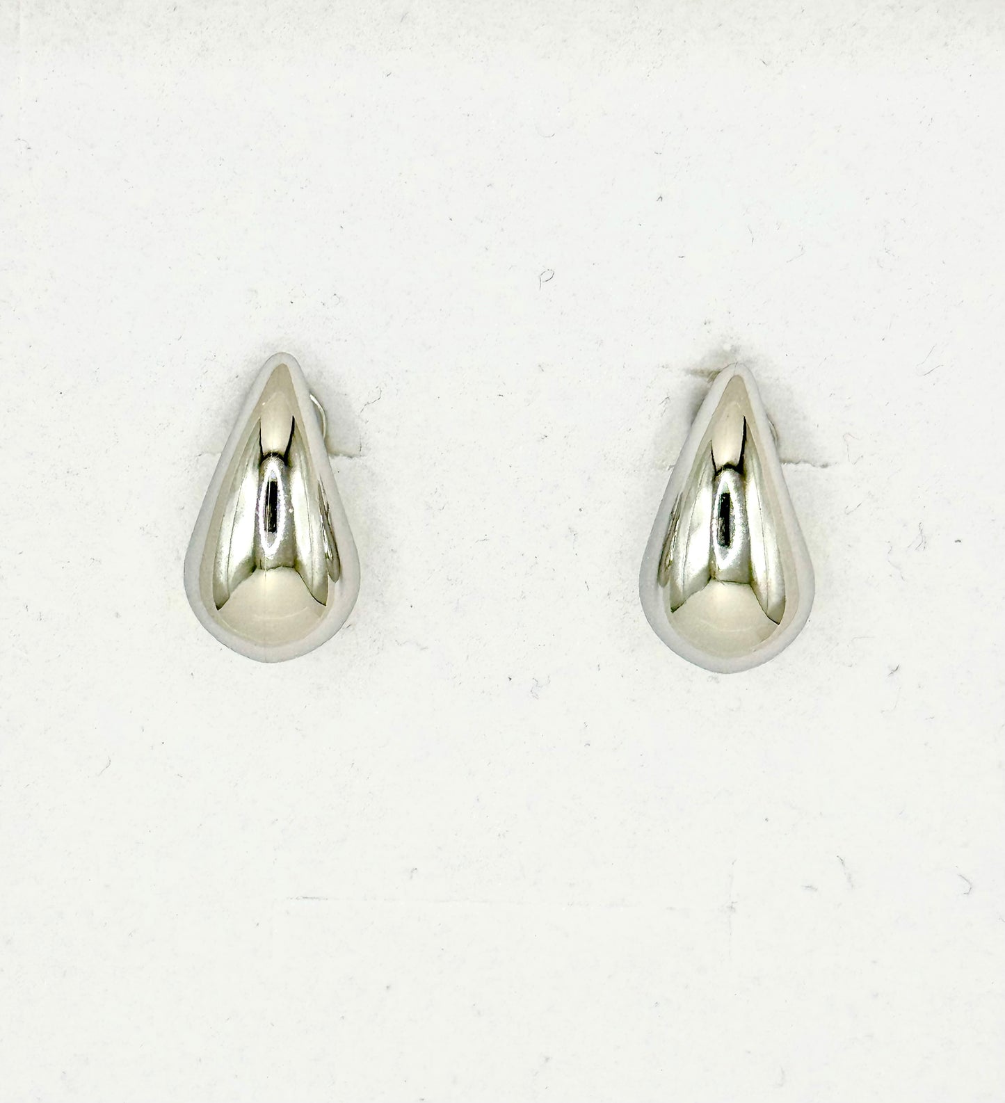 Mini Droplet Earring Silver Steel