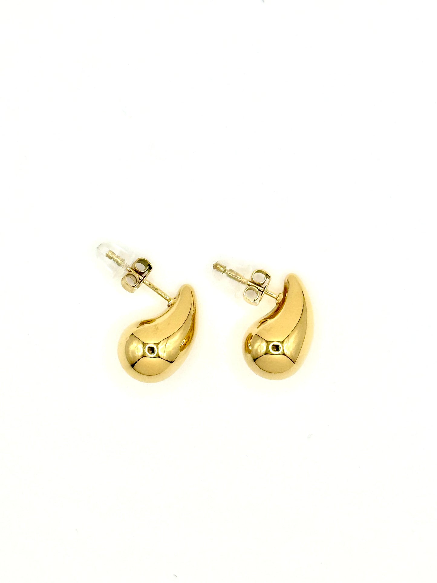 Mini Droplet Earring Gold Steel