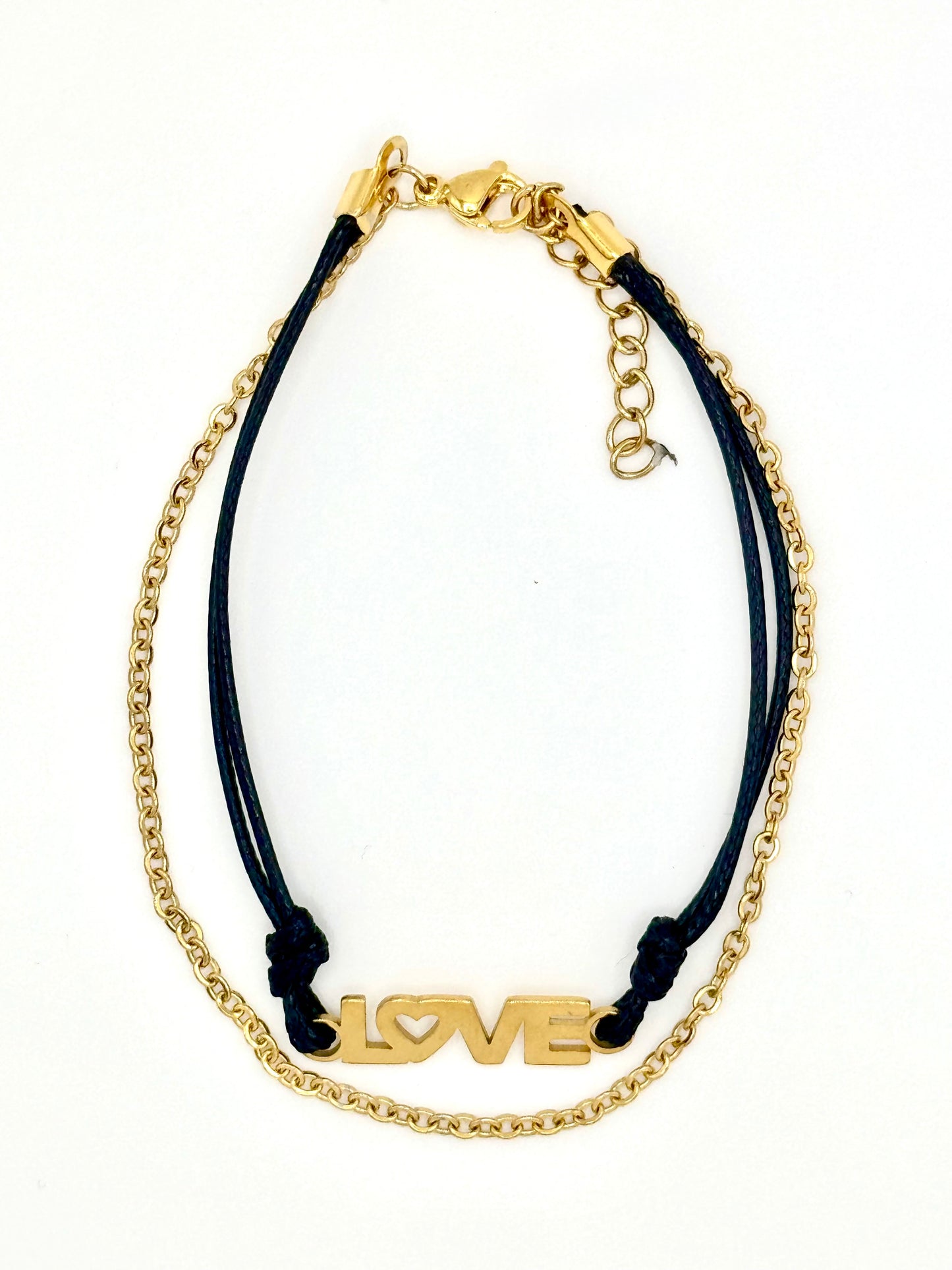 Pulsera De Acero Inoxidable Love