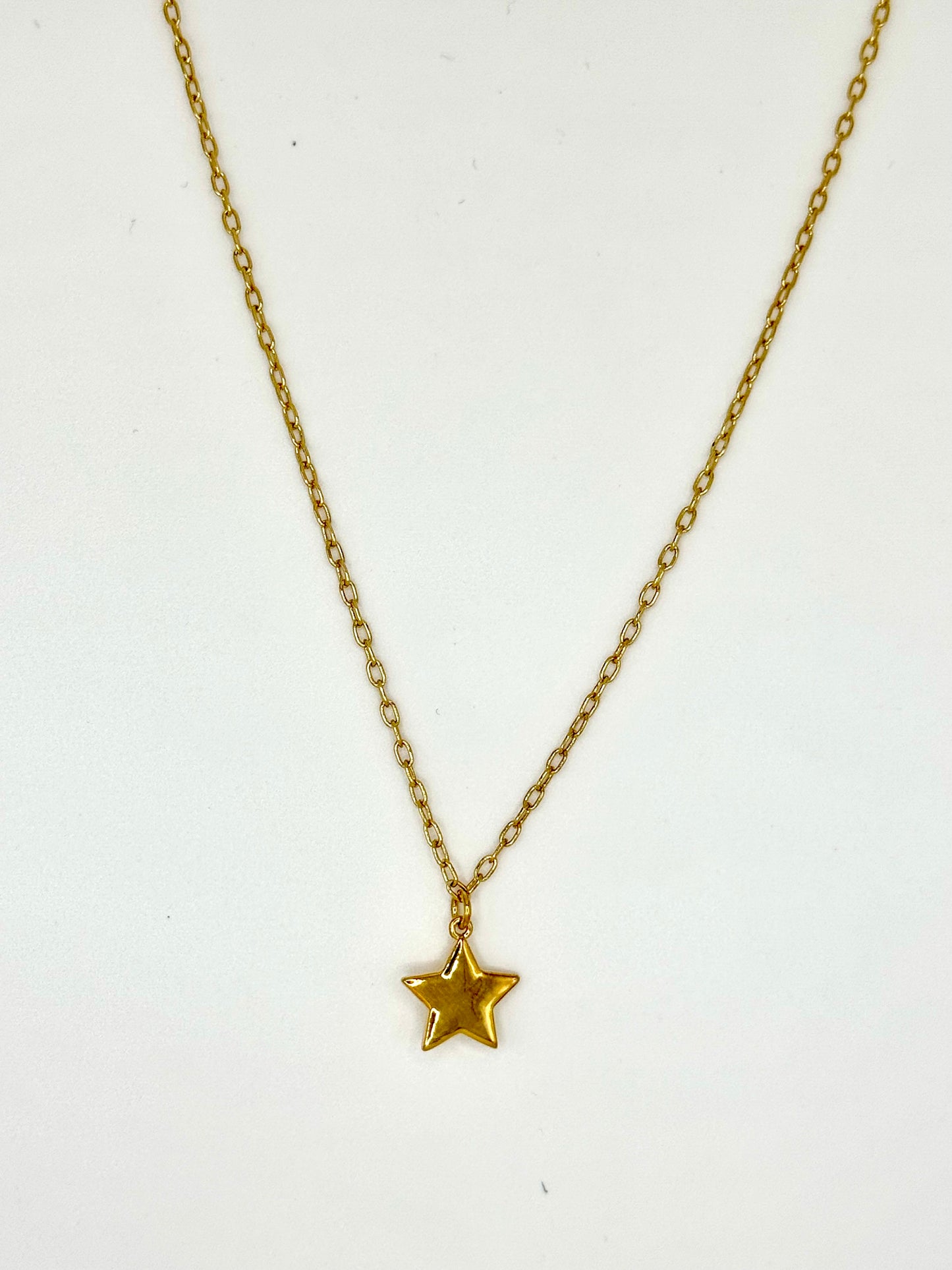 Collar Estrella Chapa de Oro