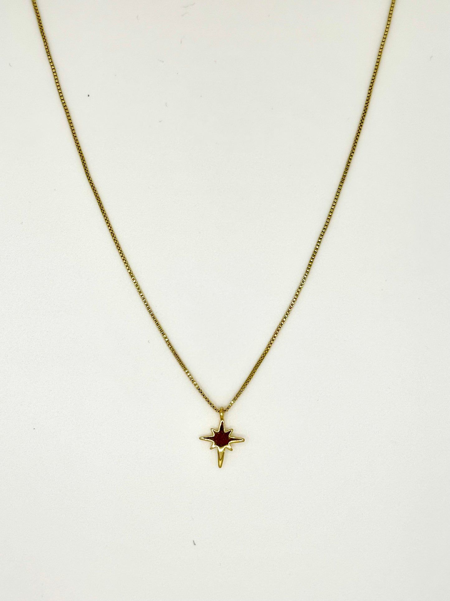 Star Necklace - 18K Gold Plate